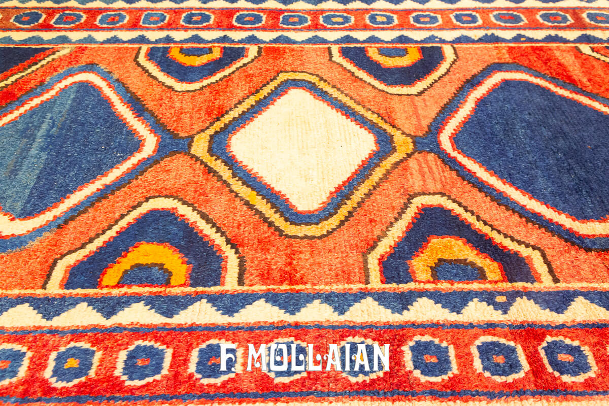 Tapis Tribaux Conception Géométrique Bakhtiari Gabbeh n°:710153